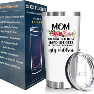 20 Oz FunTumbler For Mom